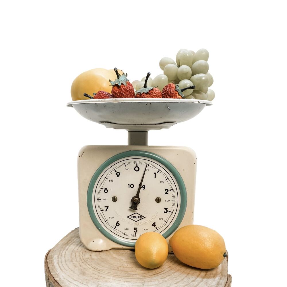 Vintage Krups Kitchen Scale 10Kg Made in Germany